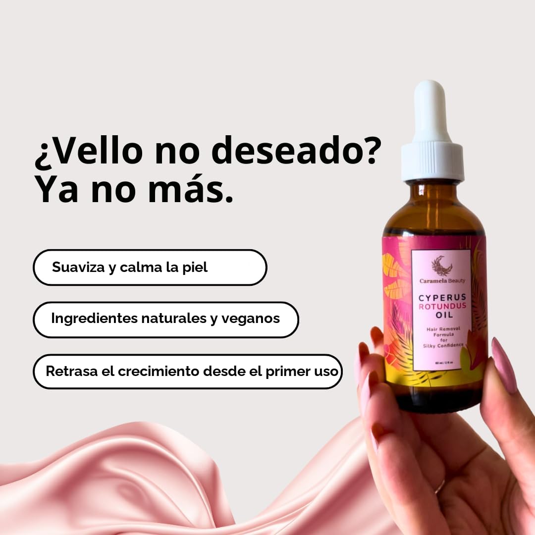 🌿 Aceite Depilatorio Botánico | Piel Suave y Lisa por Más Tiempo
