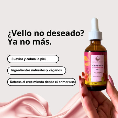 🌿 Aceite Depilatorio Botánico | Piel Suave y Lisa por Más Tiempo