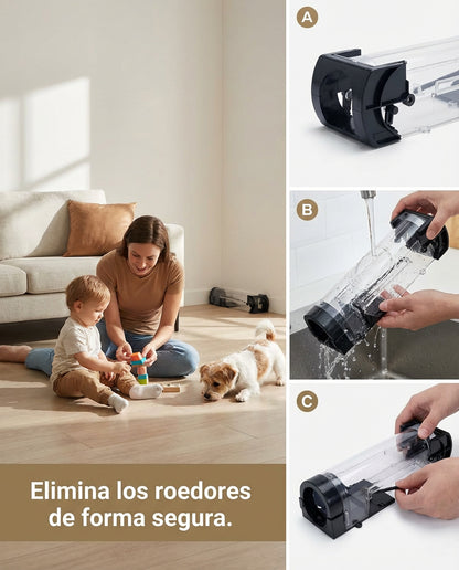 Elimina Ratones Sin Veneno ni Contacto