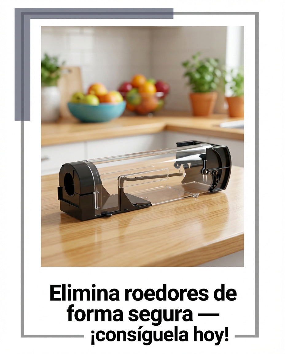 Elimina Ratones Sin Veneno ni Contacto