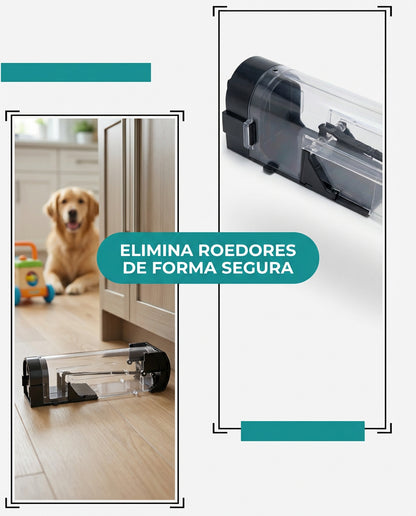 Elimina Ratones Sin Veneno ni Contacto