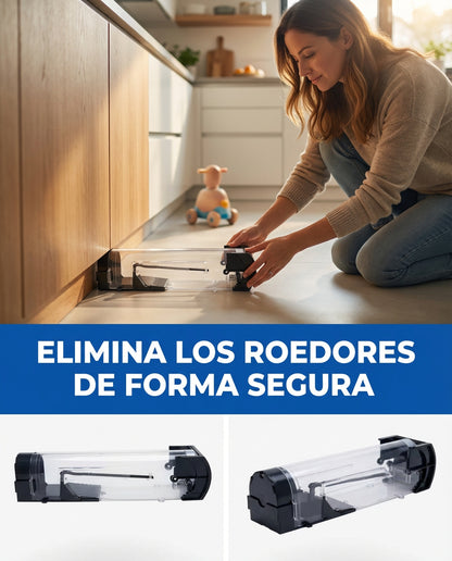 Elimina Ratones Sin Veneno ni Contacto