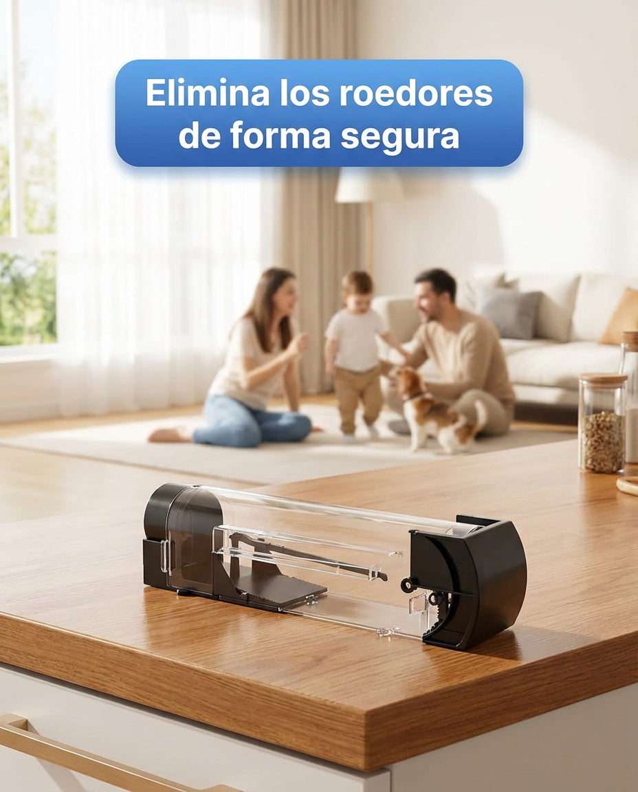 Elimina Ratones Sin Veneno ni Contacto