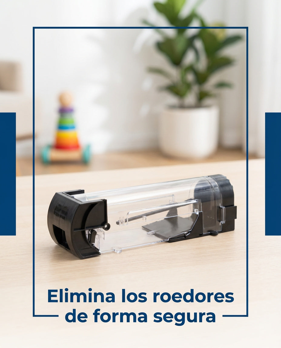 Elimina Ratones Sin Veneno ni Contacto