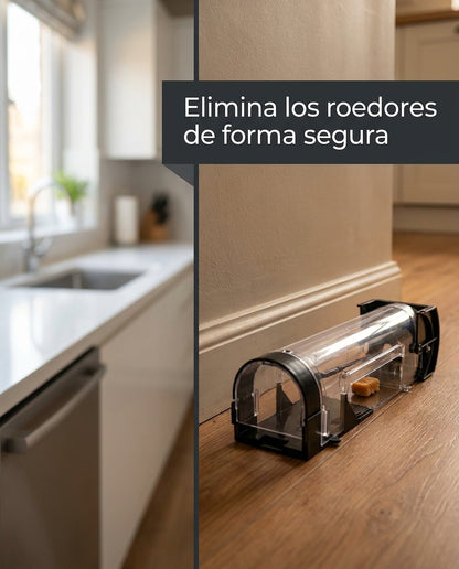 Elimina Ratones Sin Veneno ni Contacto